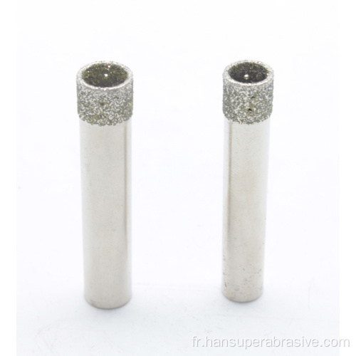 Forets rotatifs de noyau de diamant pour la tuile et la pierre en céramique de verre de porcelaine